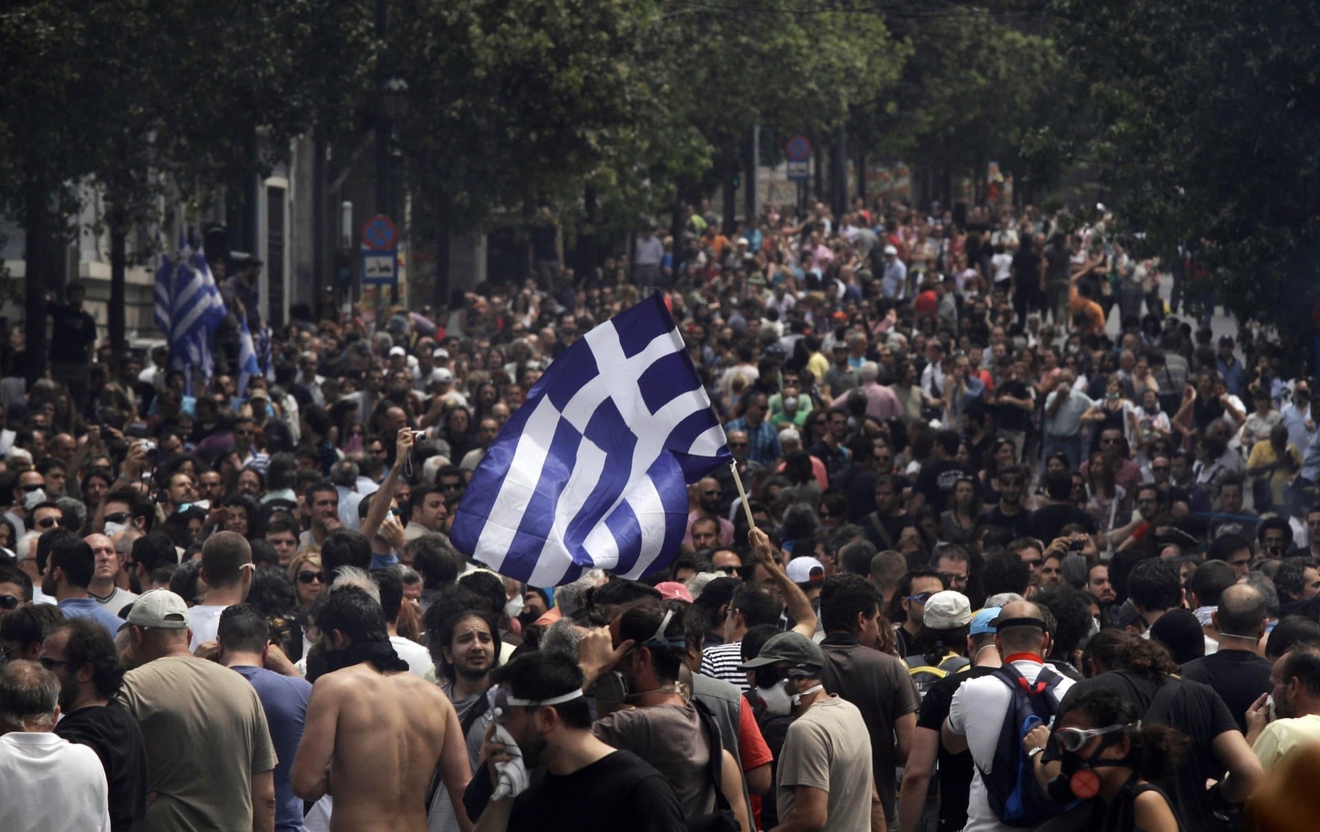 Greek government-debt crisis timeline