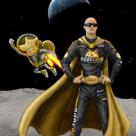 Dogecar to the moon: Josh Wise races with the shibes