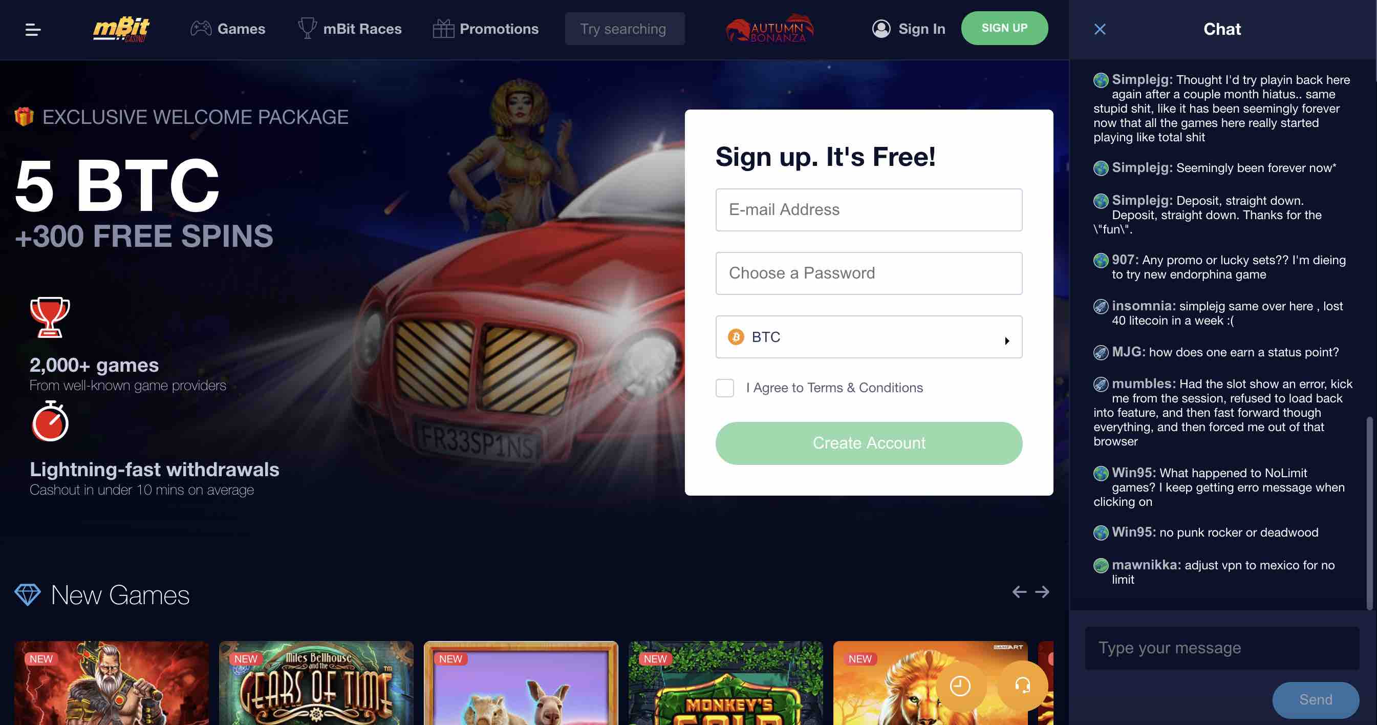 Play mBit Casino Today