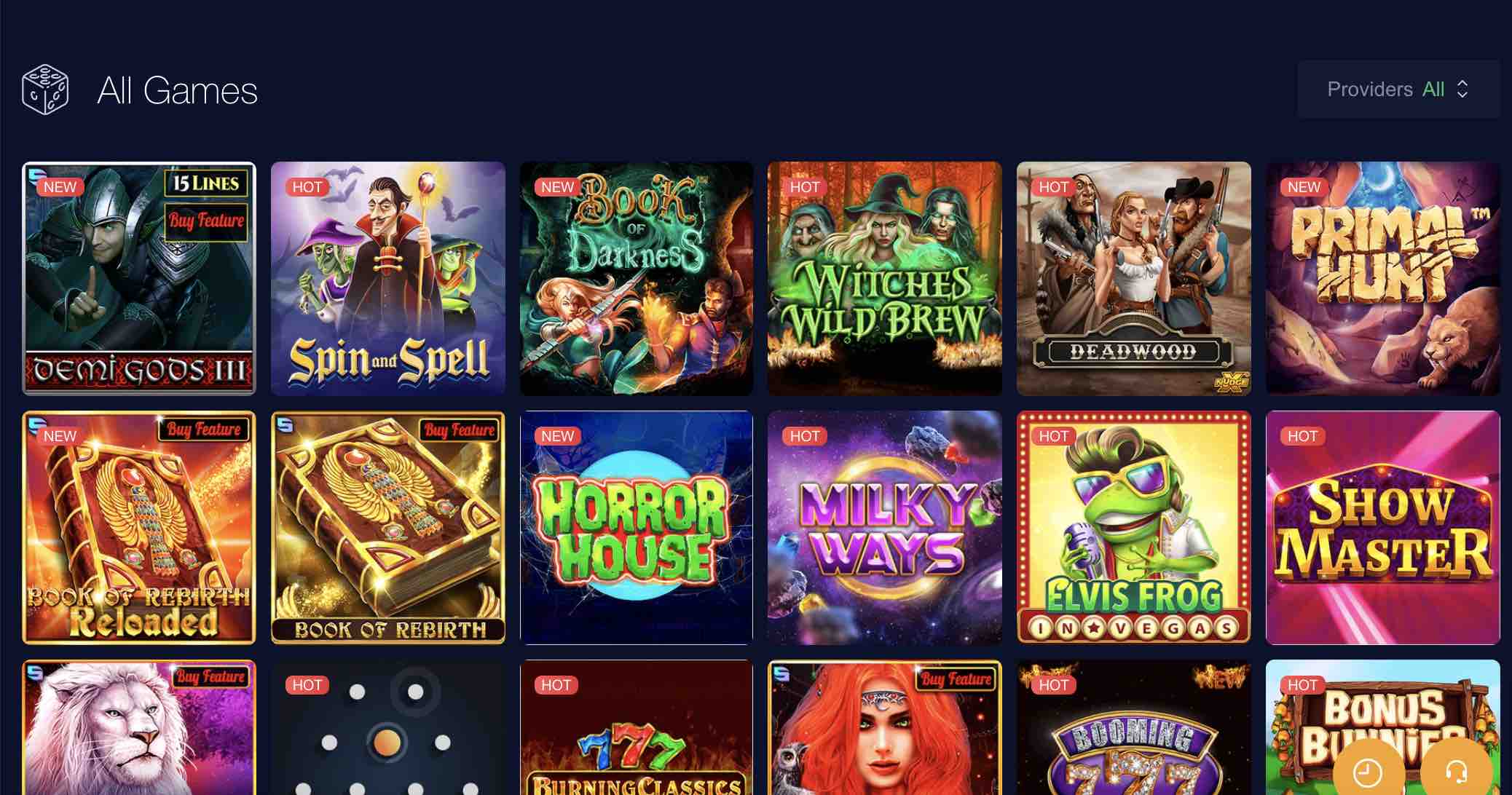 Real Money Slots at mBit Casino