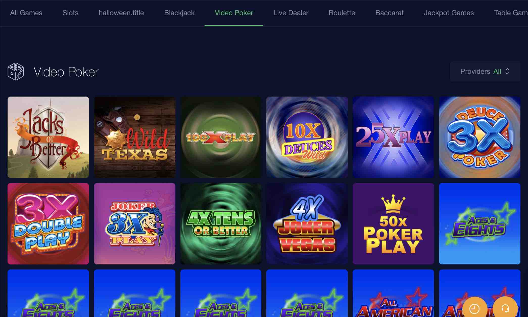 mBit Casino Games