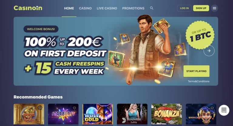 Casinoin Best Casino Review