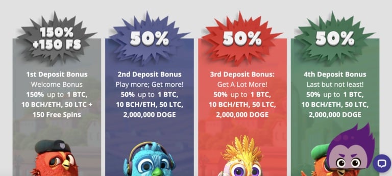 Collect Big Welcome Bonuses at CryptoWild