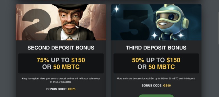 Collect Your Bonus from Golden Star Casino