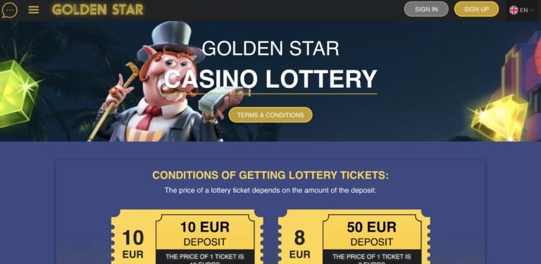 Great Games and Offers at Golden Star Casino