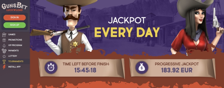 Join Big Tournaments at GunsBet Casino