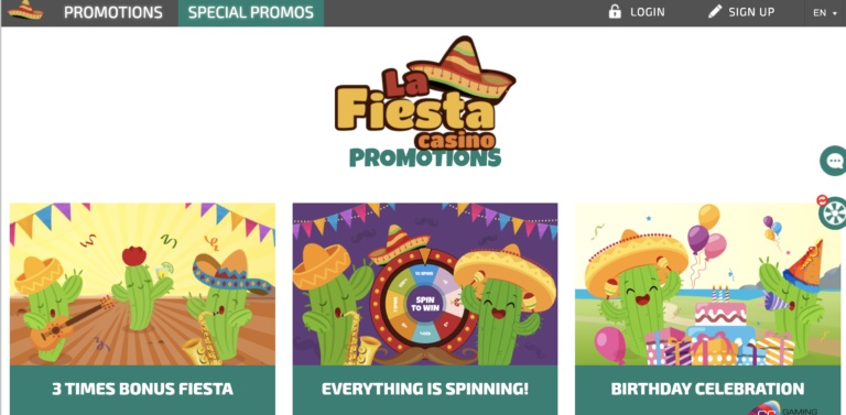 La-Fiesta Casino Offers