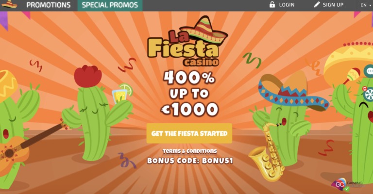 La-Fiesta Casino Welcome Bonuses