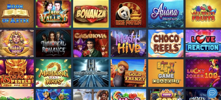 Play the best casino games at WebbySlot Casino