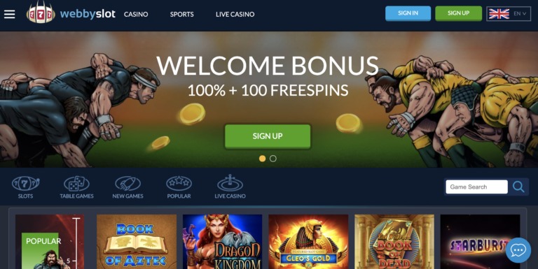 WebbySlot Casino bonuses and more