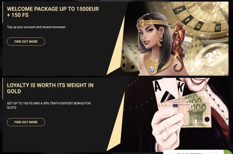 1xSlot Casino Welcome Bonuses