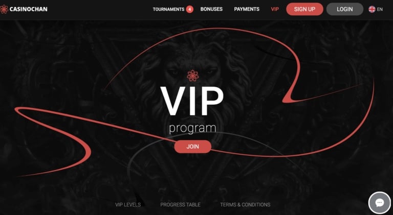 CasinoChan VIP Scheme