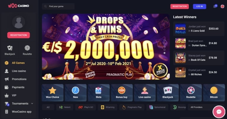 Join WooCasino Today