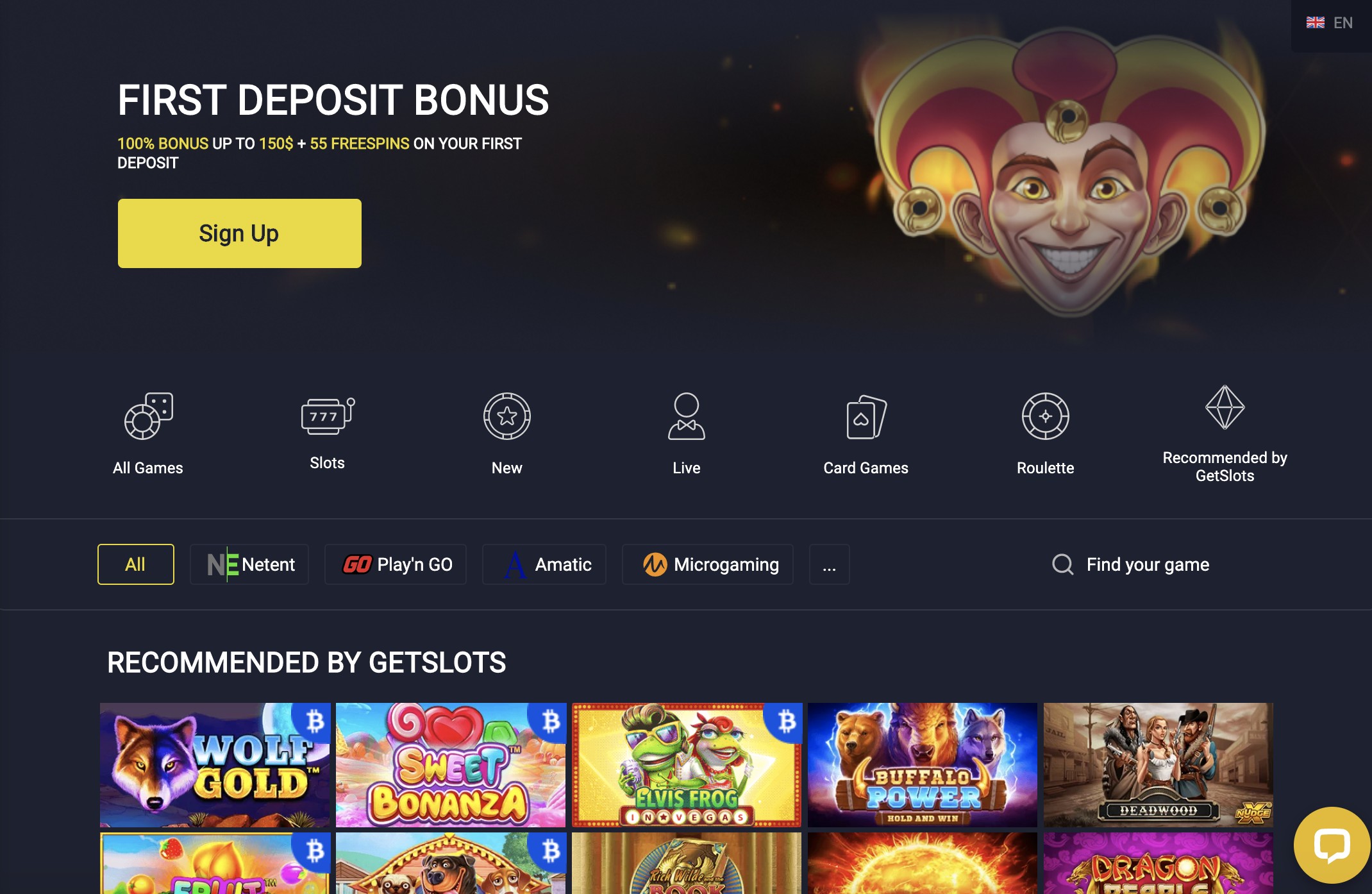 getslots casino no deposit bonus