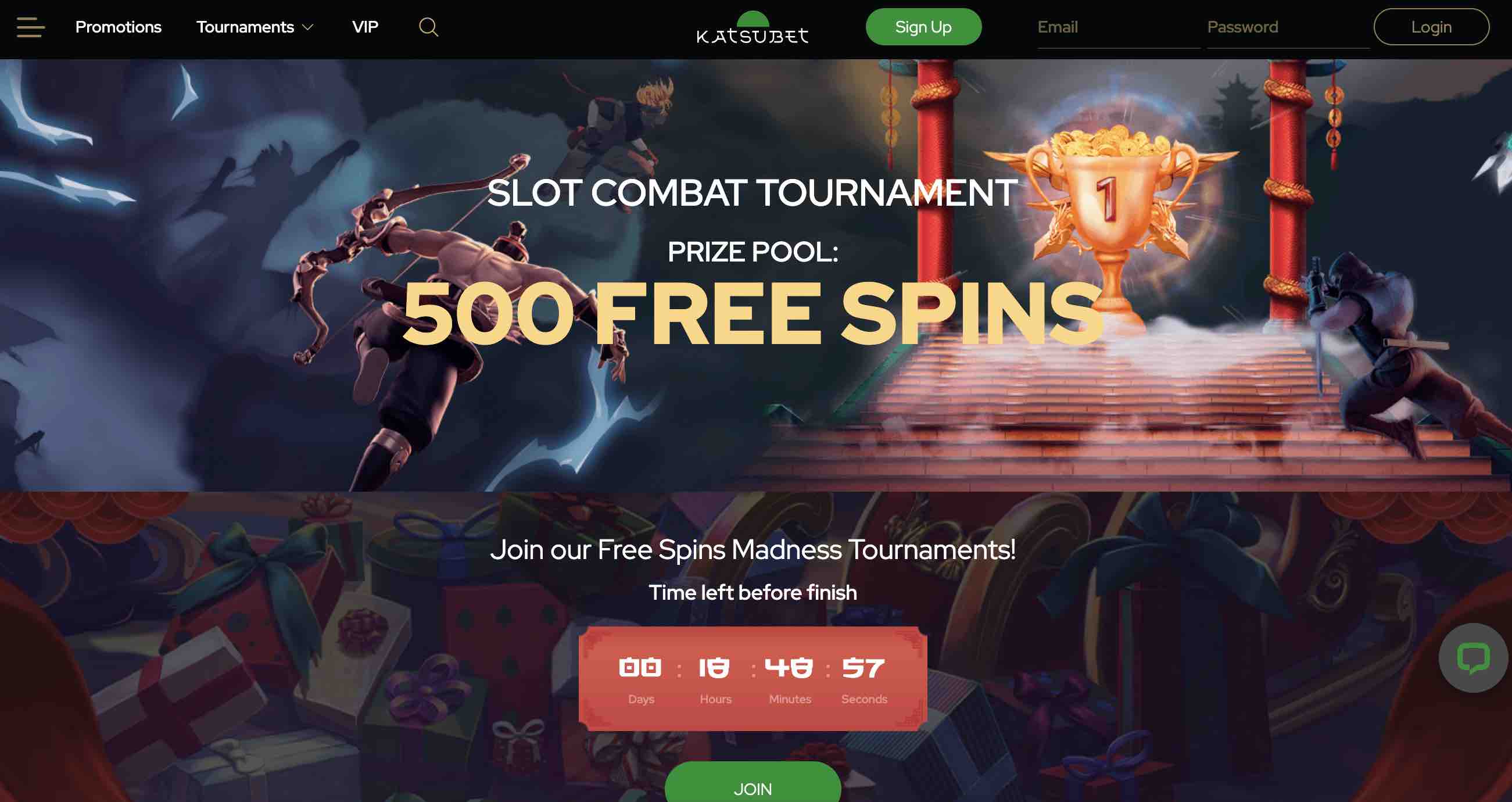 Free Spins at KatsuBet