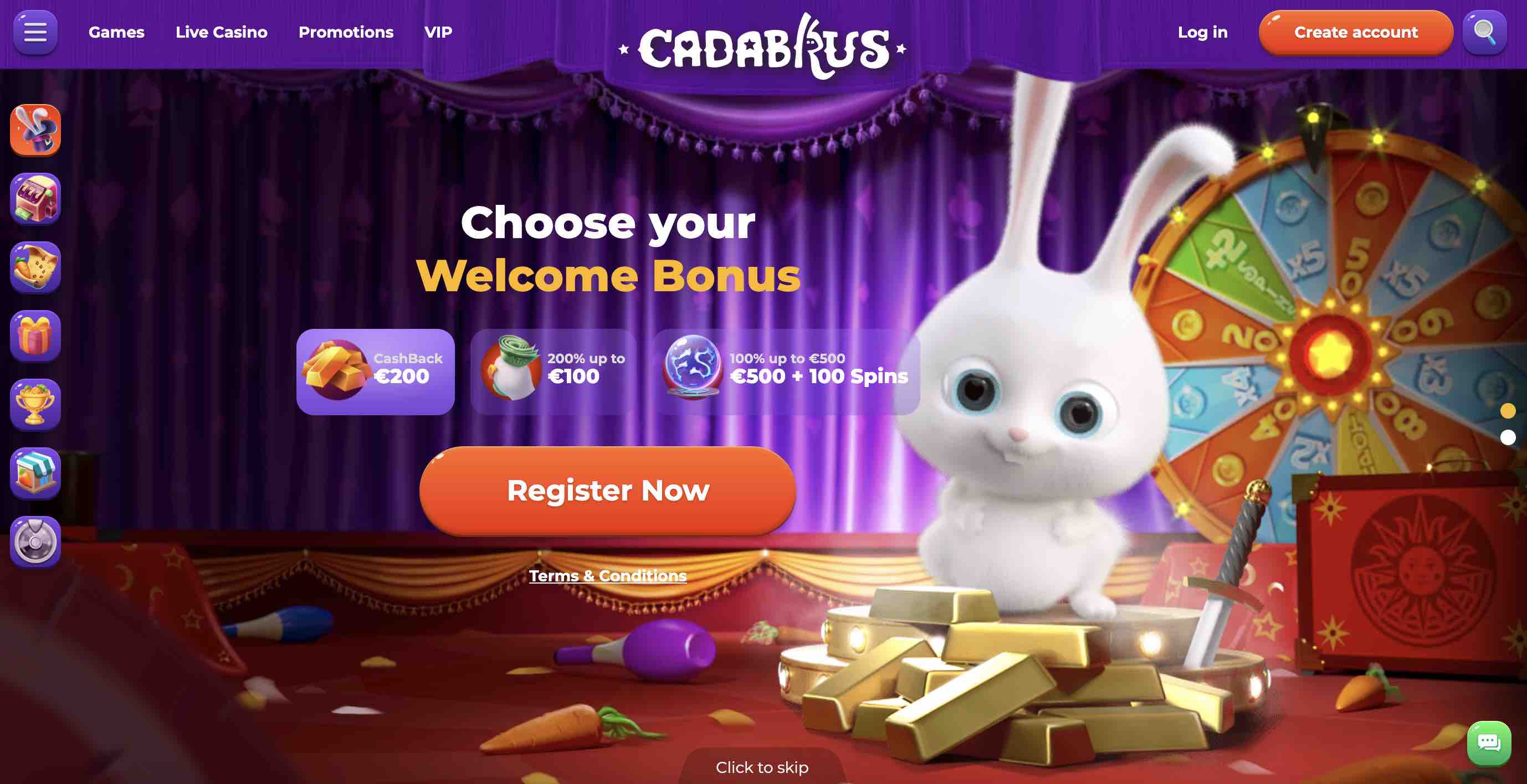 Play Cadabrus Casino Online