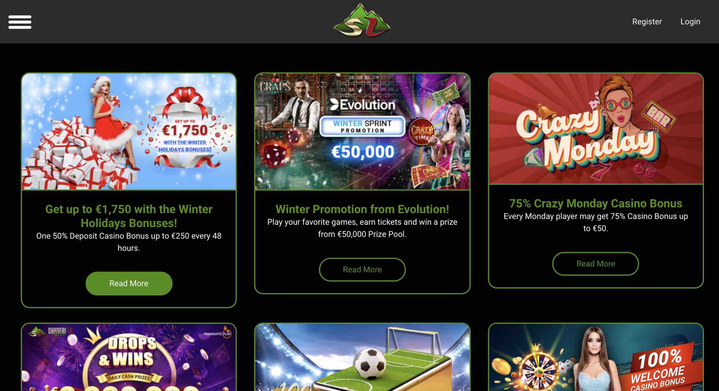 Bonuses at Shangri La Live Casino