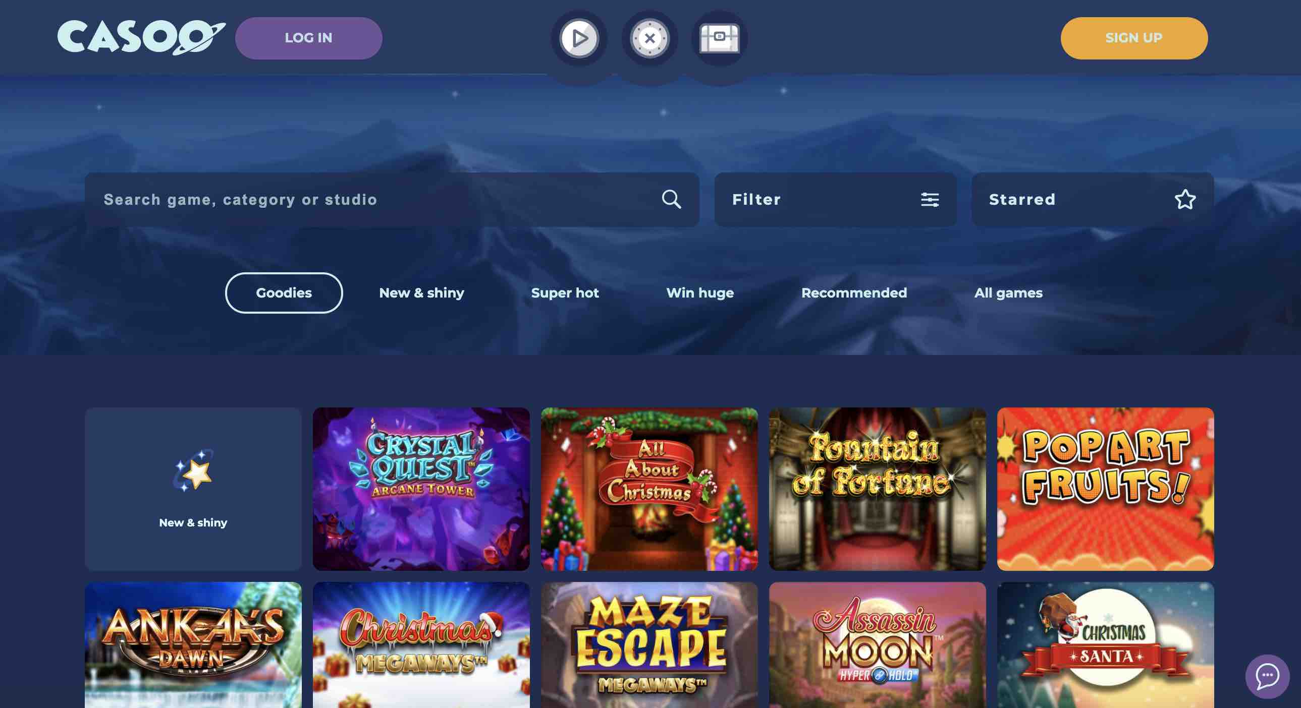 Casoo Casino Games