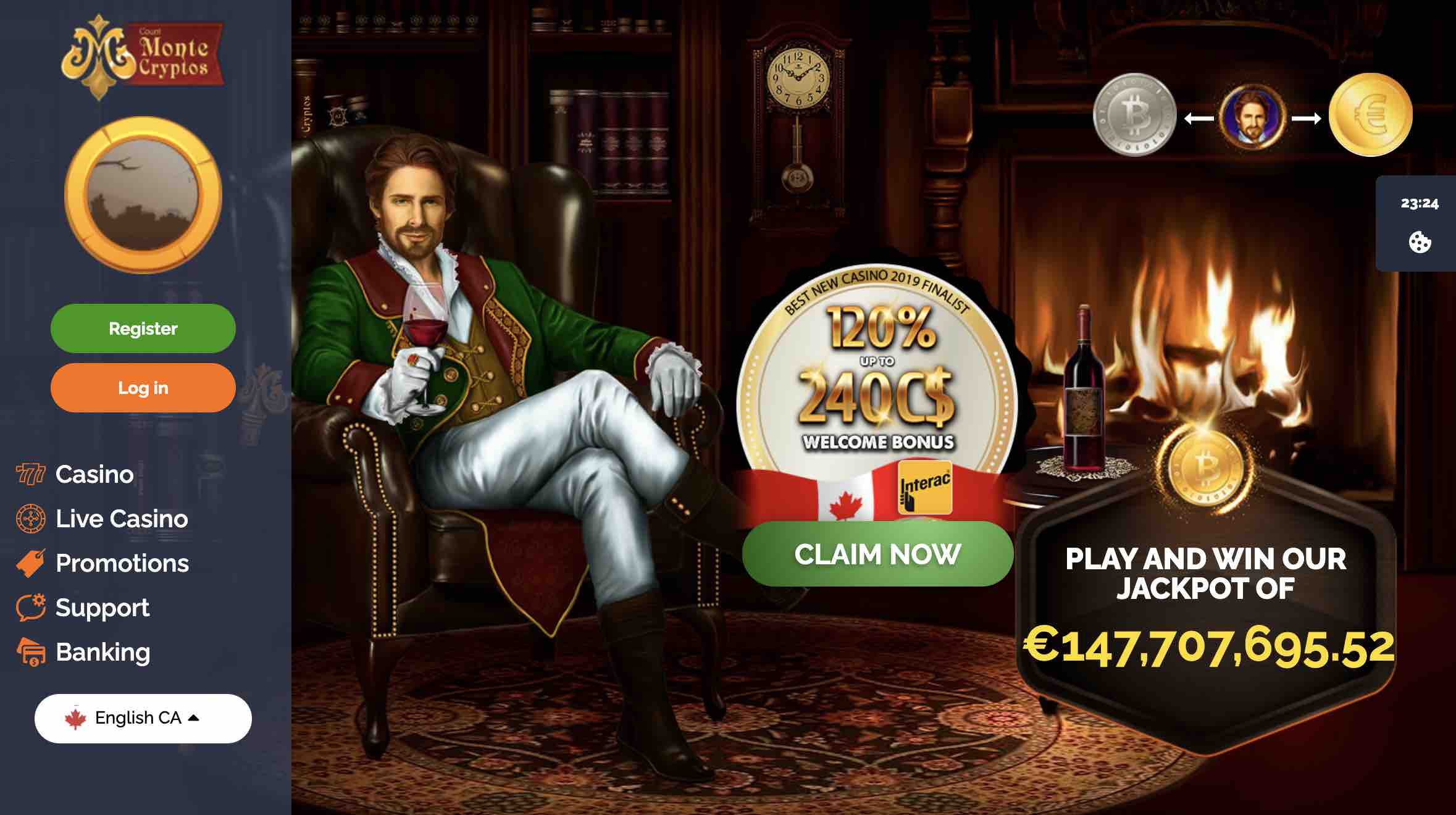 play the best games at montecryptos casino