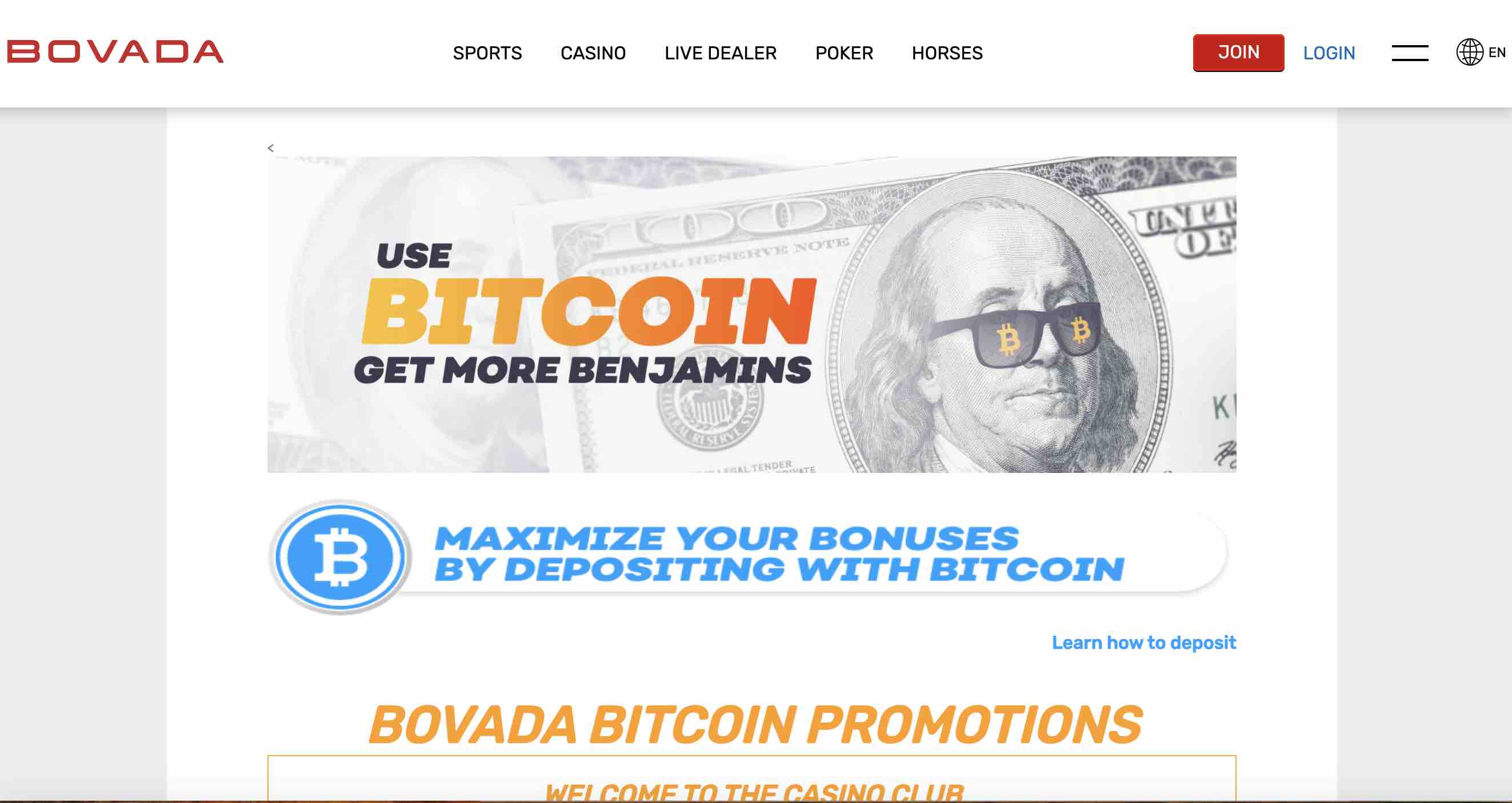 Bovada Casino Review Payments Info