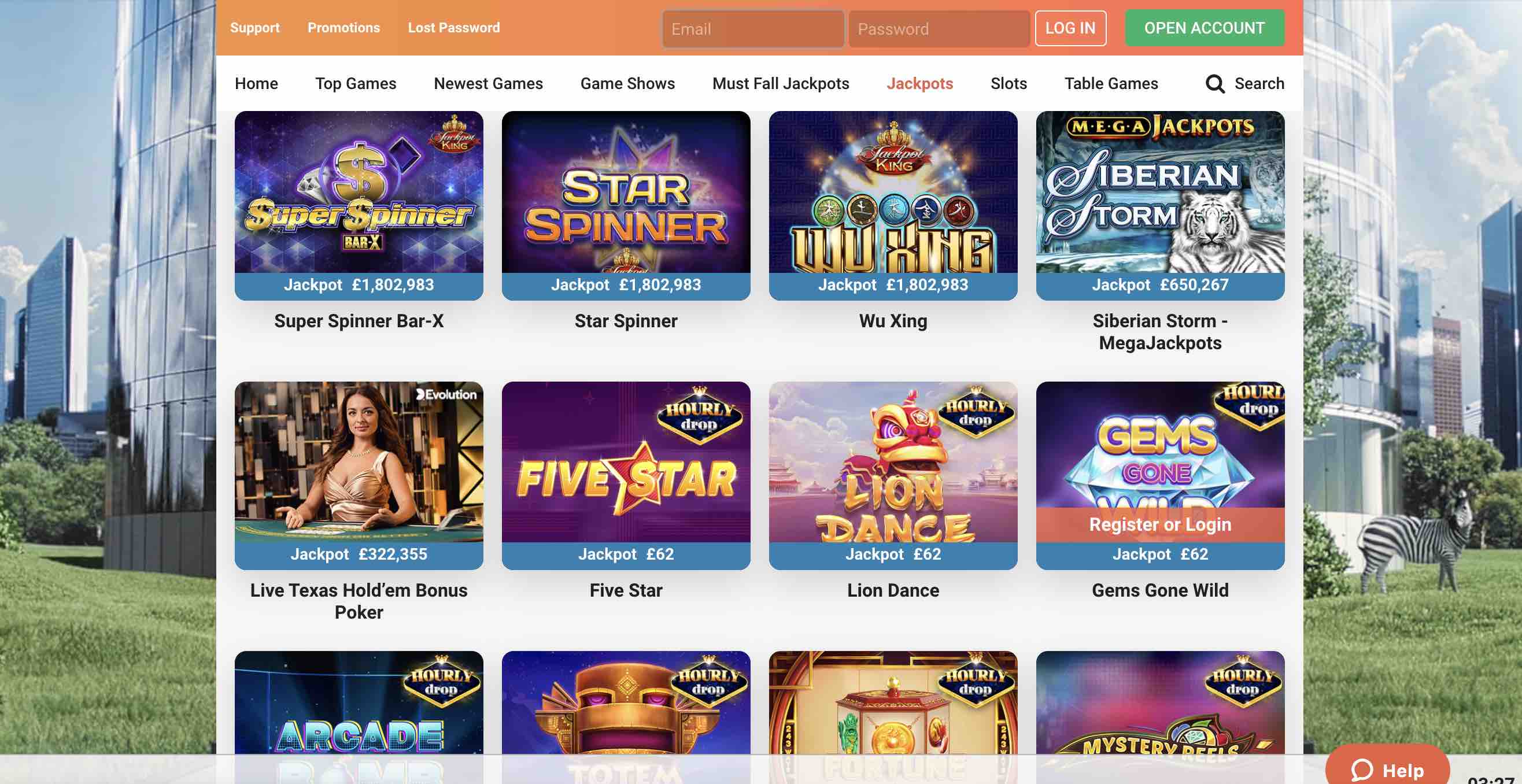LeoVegas Casino Slots and More