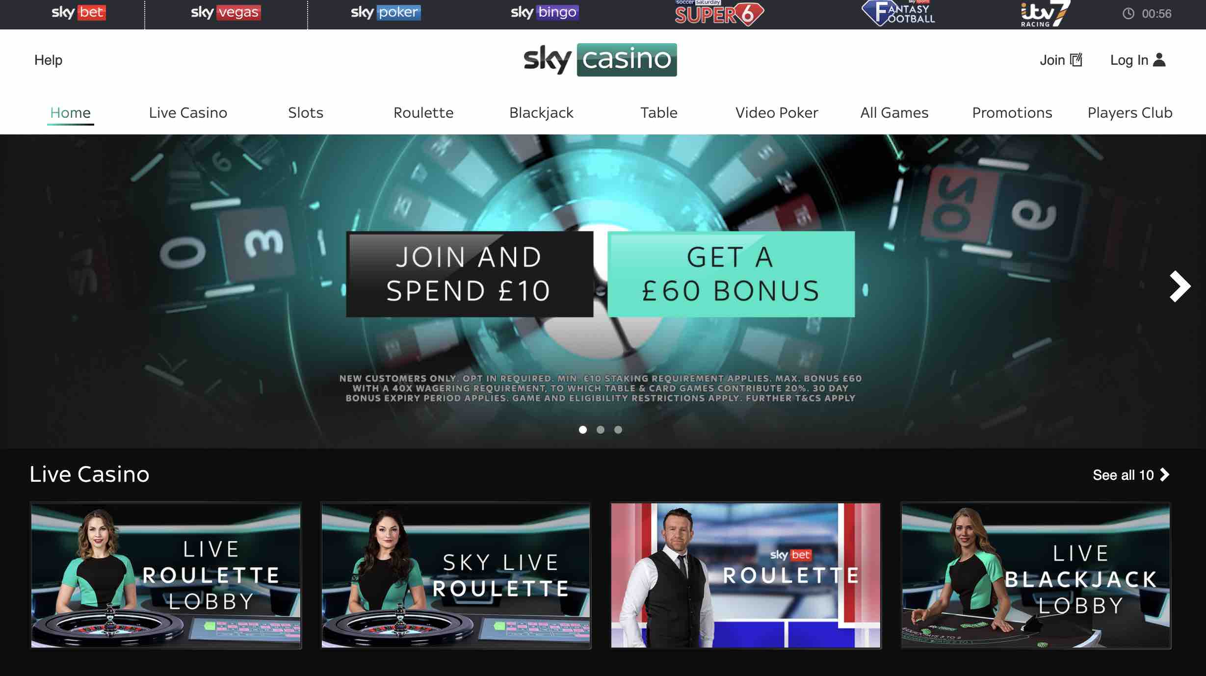 Sky Casino Review