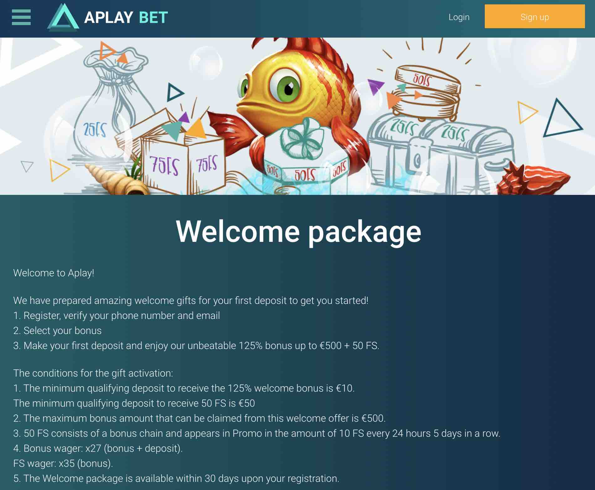 play APlay Casino today