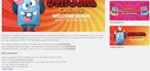 Ovitoons Casino Bonus