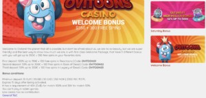 Ovitoons Casino Bonus