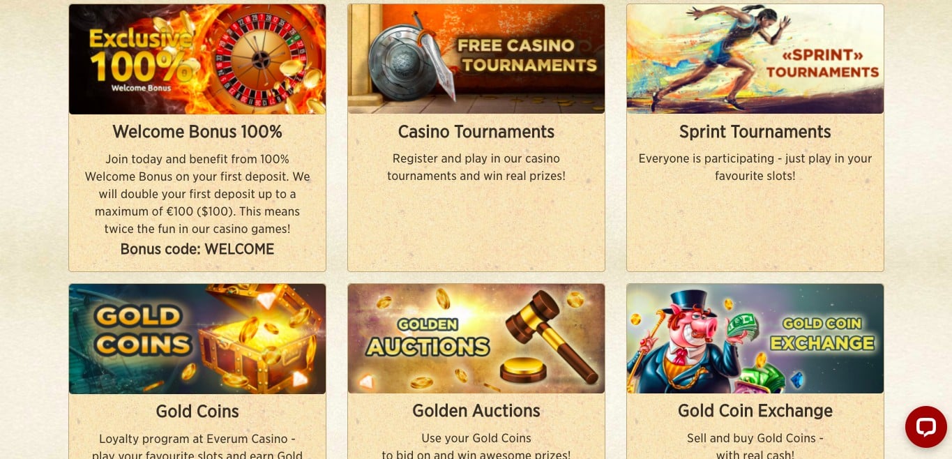 Everum Casino Promotions