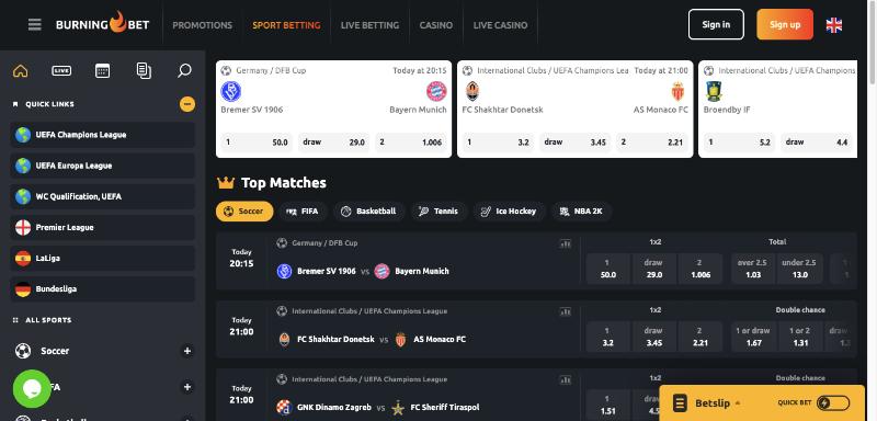 Burning Bets Sports