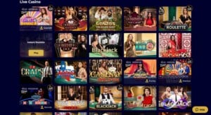 ClubRiches Casino Live Games